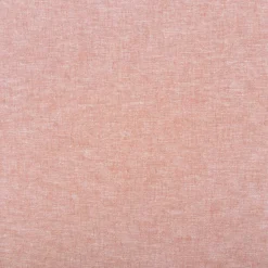 Leinen-Baumwollstoff Chambray uni meliert ziegelrot 1,38m Breite