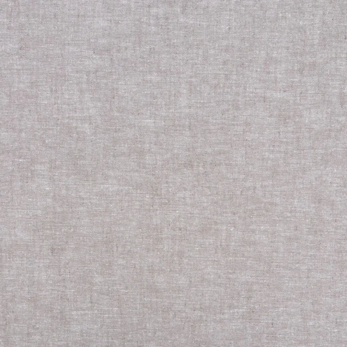 Leinen-Baumwollstoff Chambray uni meliert khaki-grün 1,38m Breite