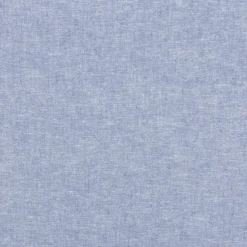 Leinen-Baumwollstoff Chambray uni meliert blau 1,38m Breite