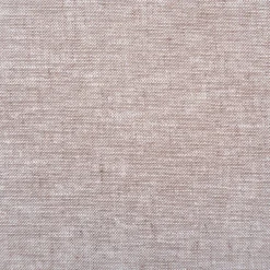 Leinen-Baumwollstoff Chambray uni meliert braun 1,38m Breite