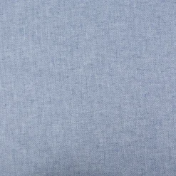 Leinen-Baumwollstoff Chambray Fischgrät meliert blau 1,38m Breite