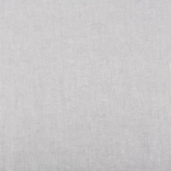 Leinen-Baumwollstoff Chambray Fischgrät meliert hellgrau 1,38m Breite