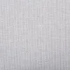 Leinen-Baumwollstoff Chambray Nadelstreifen meliert hellgrau 1,38m Breite