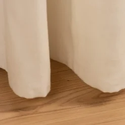 Leinengardine Gardinenstores EASY LINEN ecru 140cm breit und 280cm hoch oder Wunschhöhe von SCHÖNER LEBEN.