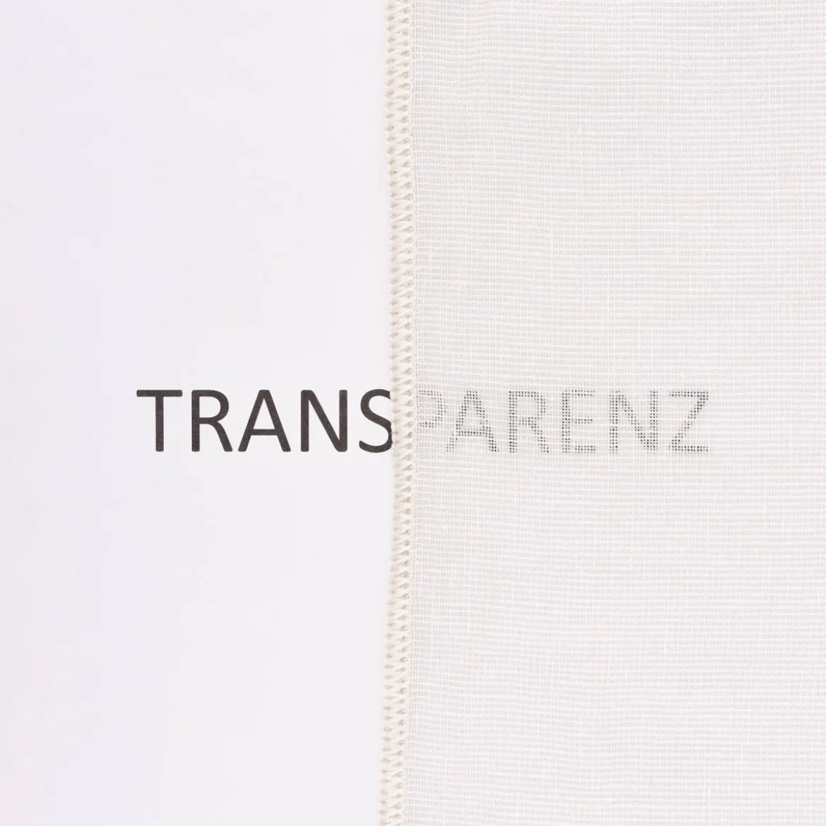Leinen Gardinenstoff Meterware halbtransparente Leinengardine EASY LINEN uni natur 2,90m Höhe