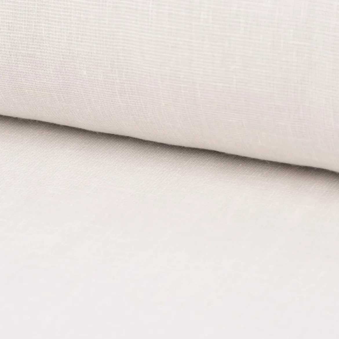 Leinen Gardinenstoff Meterware halbtransparente Leinengardine EASY LINEN uni natur 2,90m Höhe