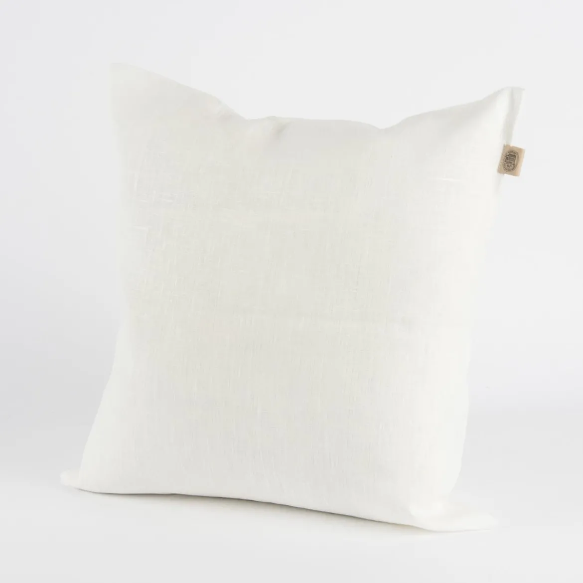Leinenkissen Leinenhülle Kissenhülle Erik mit Knöpfen off-white