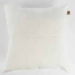 Leinenkissen Leinenhülle Kissenhülle Erik mit Knöpfen off-white