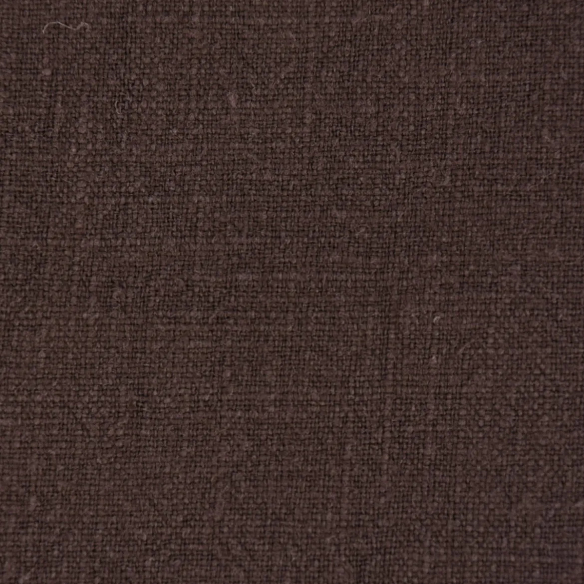 Leinenstoff mit Baumwolle in braun – pflegeleichte stone washed Meterware für Sommermode & Wohntextilien