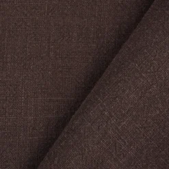 Leinenstoff mit Baumwolle in braun – pflegeleichte stone washed Meterware für Sommermode & Wohntextilien