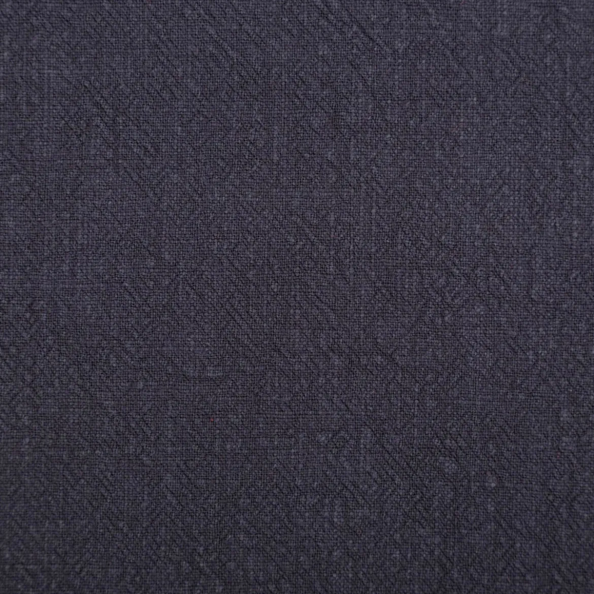 Leinenstoff mit Baumwolle in Marine stone washed 140cm Stoffbreite