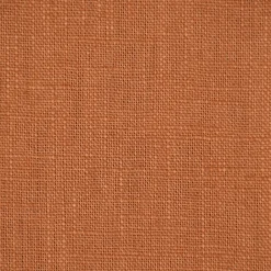 Leinenstoff mit Baumwolle vorgewaschen einfarbig cognac braun 1,40m Breite