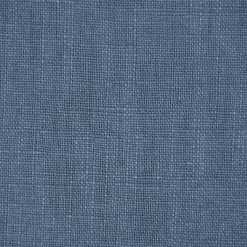 Leinenstoff mit Baumwolle vorgewaschen einfarbig jeans blau 1,40m Breite