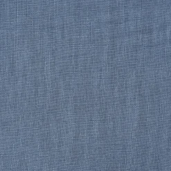Leinenstoff mit Baumwolle vorgewaschen einfarbig jeans blau 1,40m Breite