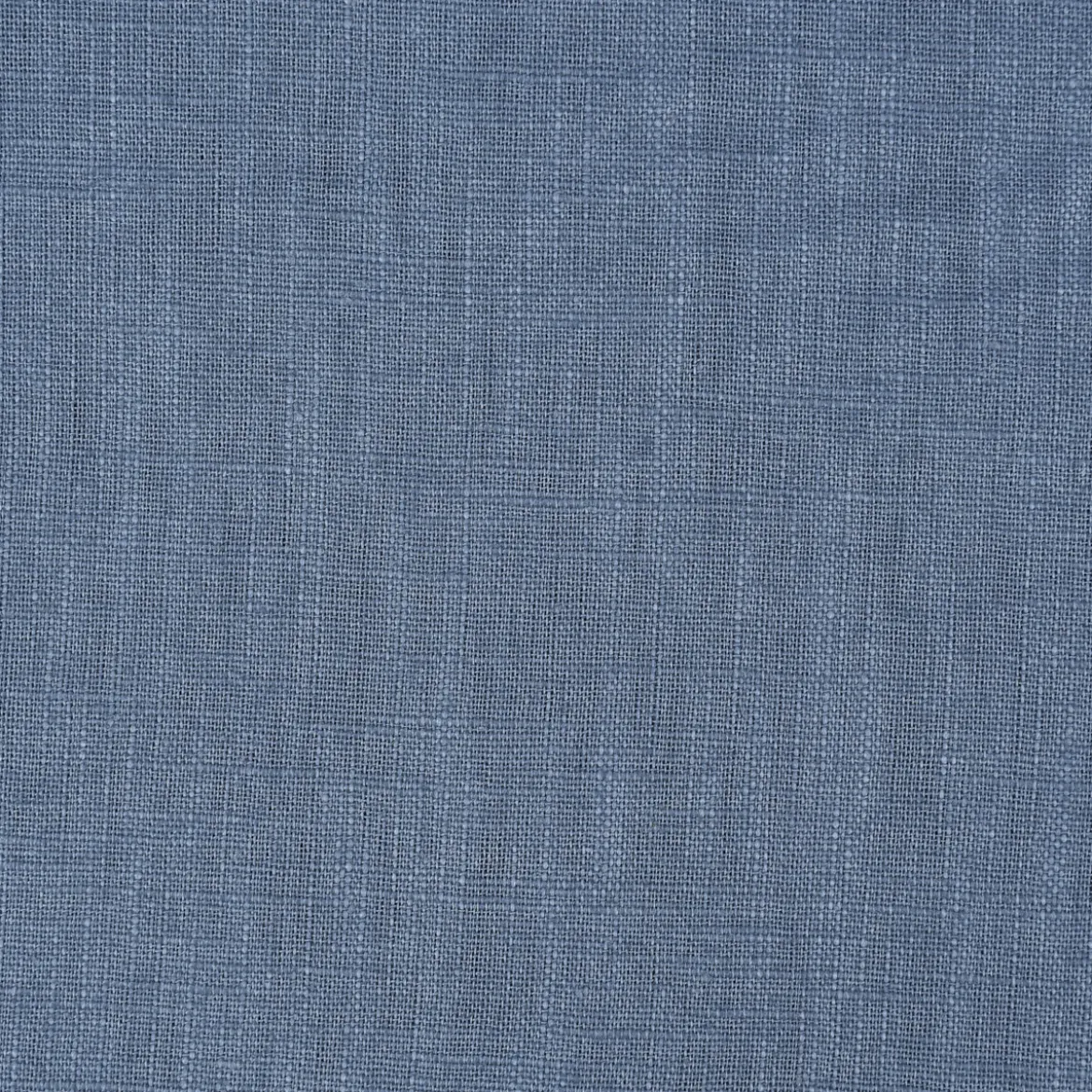 Leinenstoff mit Baumwolle vorgewaschen einfarbig jeans blau 1,40m Breite
