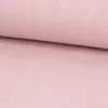 Leinenstoff mit Baumwolle vorgewaschen einfarbig hell lila 1,40m Breite