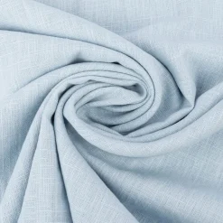 Leinenstoff mit Baumwolle vorgewaschen einfarbig baby blau 1,40m Breite