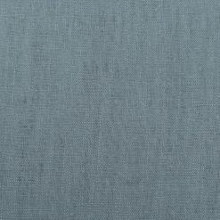 Leinenstoff mit Baumwolle vorgewaschen einfarbig rauch blau 1,40m Breite
