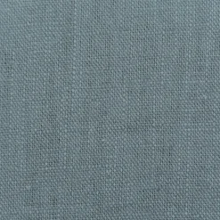Leinenstoff mit Baumwolle vorgewaschen einfarbig rauch blau 1,40m Breite