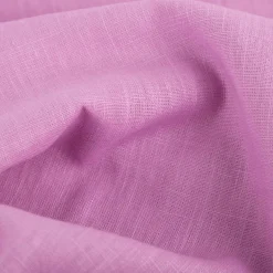 Leinenstoff mit Baumwolle vorgewaschen einfarbig pink 1,40m Breite