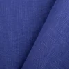 Leinenstoff mit Baumwolle vorgewaschen einfarbig saphire blue 1,40m Breite