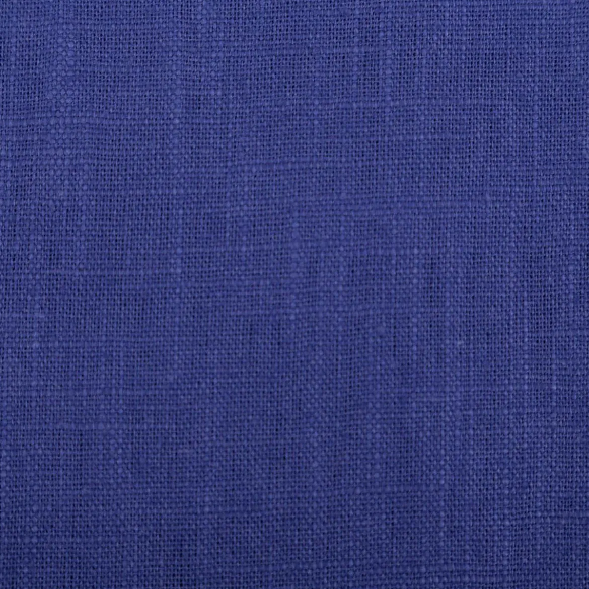 Leinenstoff mit Baumwolle vorgewaschen einfarbig saphire blue 1,40m Breite