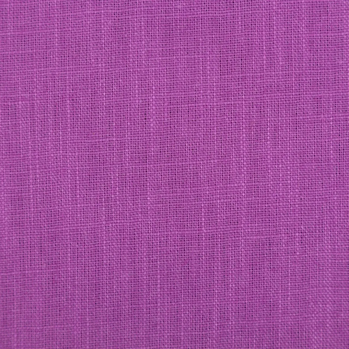 Leinenstoff mit Baumwolle vorgewaschen einfarbig orchid purple1,40m Breite