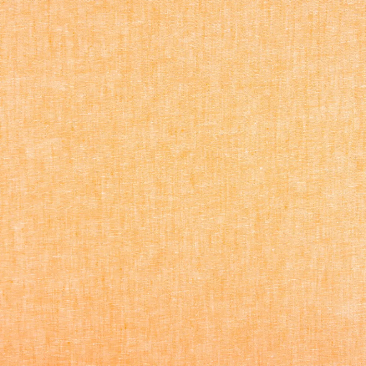 Leinenstoff Reinleinen 100% Linnen Georgio uni orange meliert 1,35m Breite