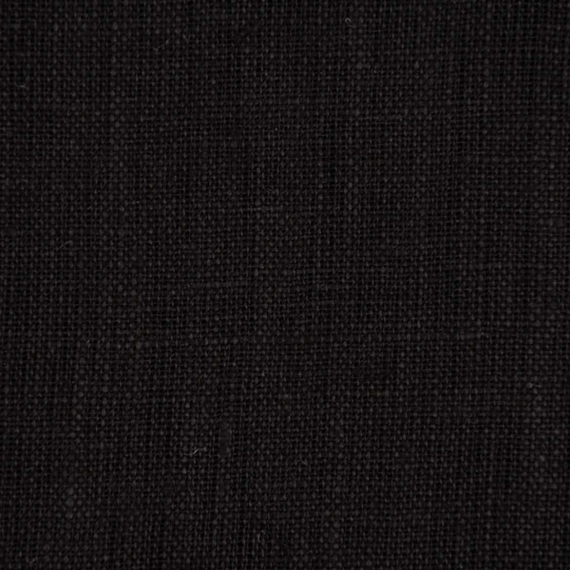 Leinenstoff Reinleinen uni schwarz 1,47m Breite