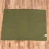 Leinen-Tischset Platzset Erik 1-lagig 37x50cm oliv grün
