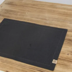 Leinen-Tischset Platzset Erik 1-lagig 37x50cm schiefer