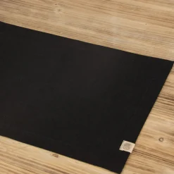 Leinen-Tischset Platzset Erik 1-lagig 37x50cm schwarz