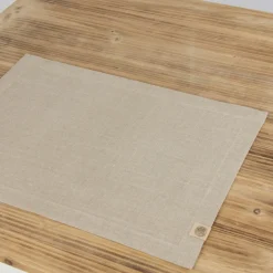 Leinen-Tischset Platzset Erik 1-lagig 37x50cm natur