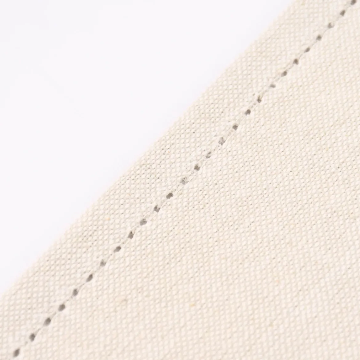 Linen & More 3er Set Geschirrtücher Indi einfarbig ivory 50x70cm