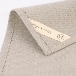 Linen & More 3er Set Geschirrtücher Indi einfarbig natur 50x70cm