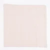 Linen & More 2er Set Stoffservietten Fischgrätmuster Metallic rosa 40x40cm