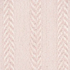 Linen & More 2er Set Stoffservietten Fischgrätmuster Metallic rosa 40x40cm