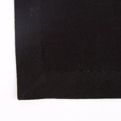 Linen & More Platzset 4er Set Indi einfarbig schwarz 50x35cm