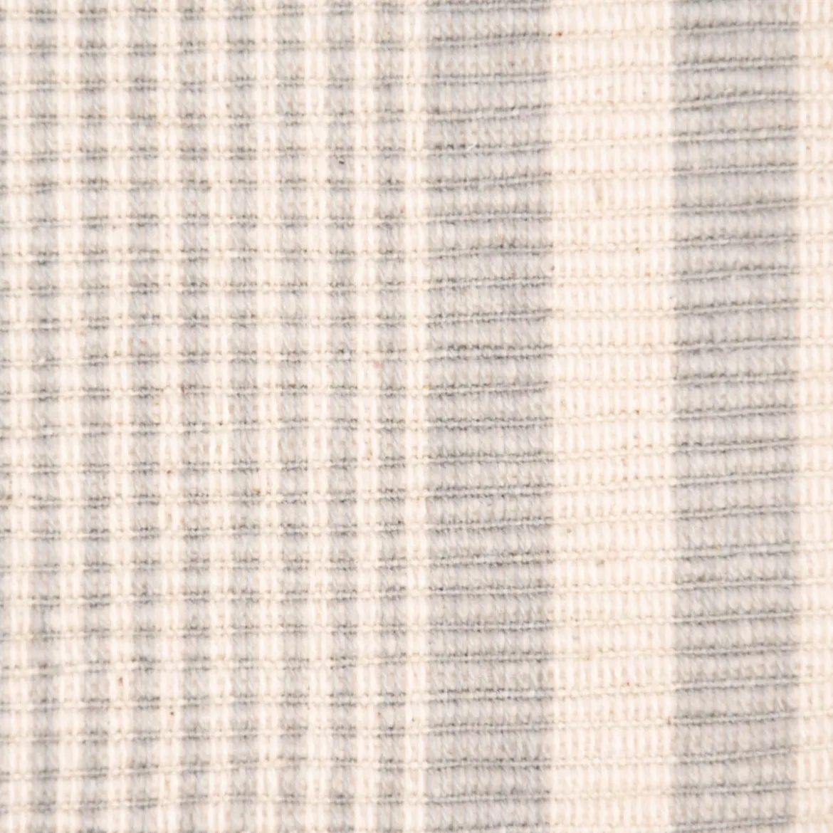 Linen & More Platzsets und Servietten Suzy Streifen 8er Set hellgrau creme