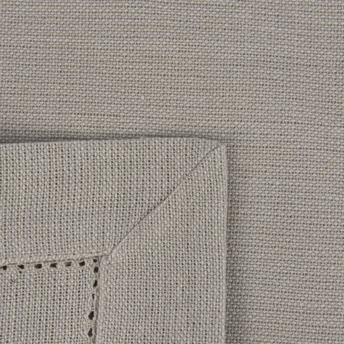 Linen & More Tischdecke Indi einfarbig natur 140x250cm