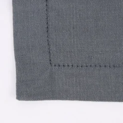 Linen & More Tischdecke Indi einfarbig grau 140x250cm