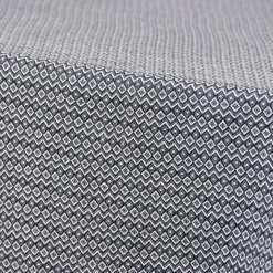 Linen & More Tischdecke Summer Wave gemustert geometrisch blau weiß 140x250cm