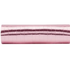Luftschlangen Papier rosa metallic