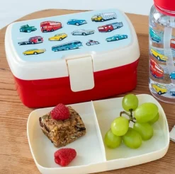 Lunchbox mit herausnehmbarem Fach Road Trip 17,5x13x7cm von Rex London