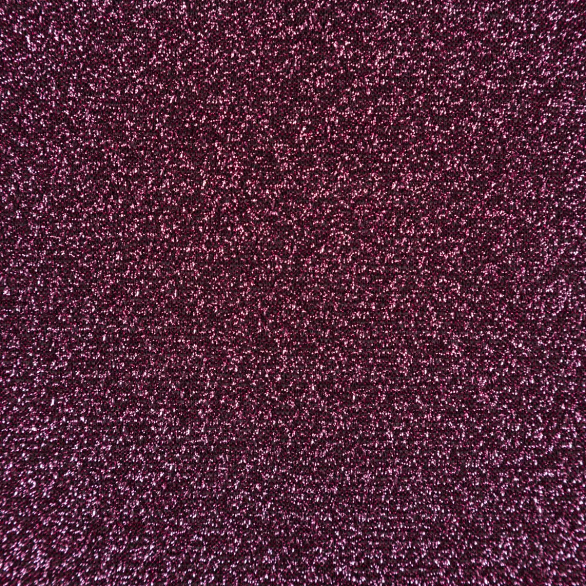 Lurexstoff Glitzerstoff Faschingsstoff elastisch Glitzer rosa 1,5m Breite