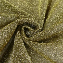Lurexstoff Glitzerstoff Faschingsstoff elastisch Glitzer goldfarbig schwarz 1,5m Breite