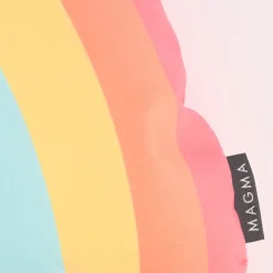 Magma Deko Formkissen Regenbogen bunt 35x50cm