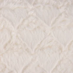 Magma Deko Kissen Fluffy Herzform mit Herzen weiß 40x35cm
