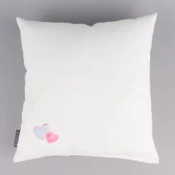 Magma Deko Kissen Vogelpaar Love forever weiß bunt 40x40cm