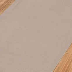 Magma Tischläufer Leinen LION einfarbig taupe 40x145cm